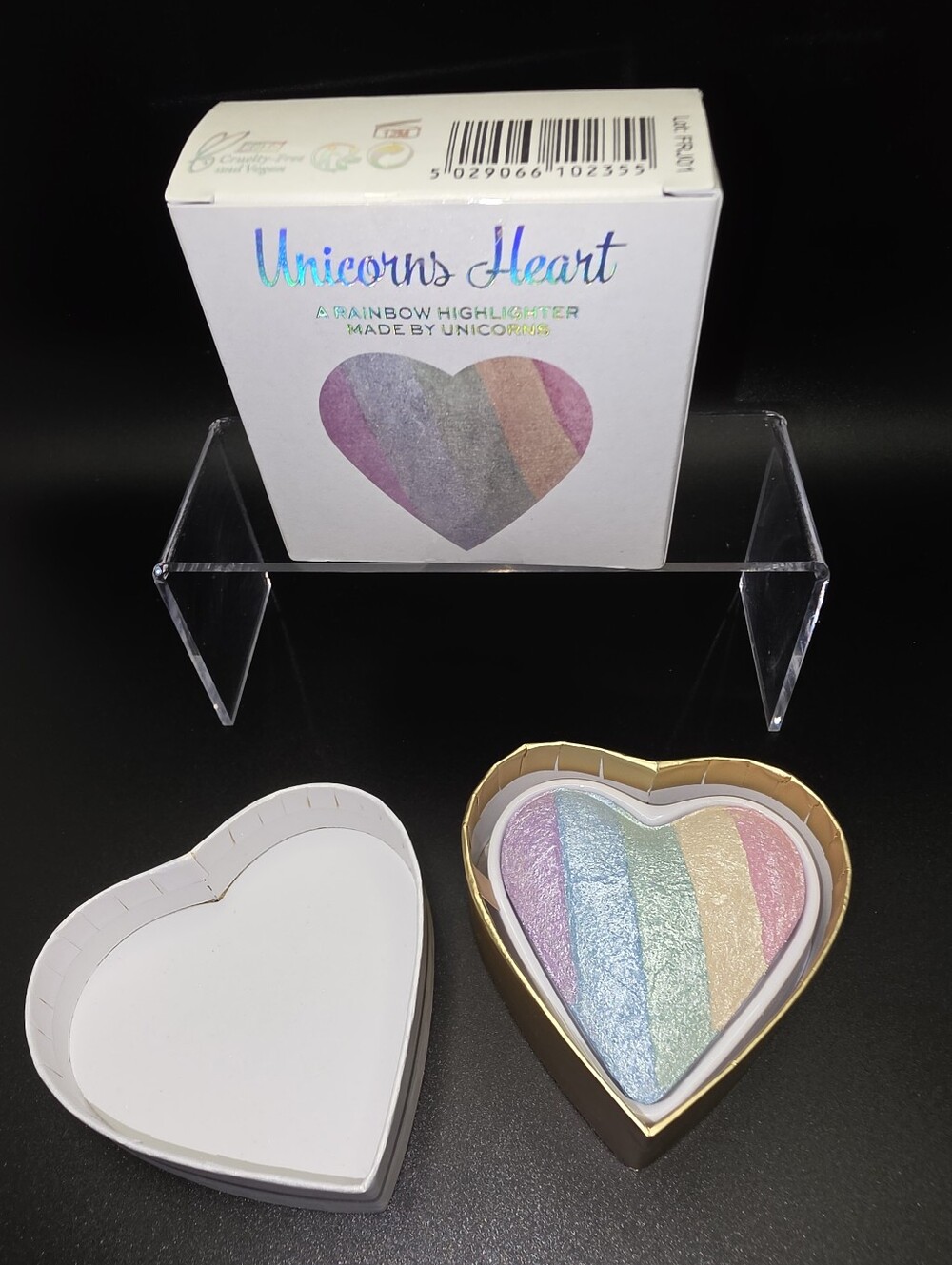 RETRO / DISCONTINUED "UNICORNS HEART" RAINBOW HIGHLIGHT **BNIB!**